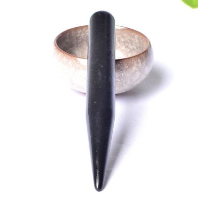 アクupuncture Point Massage Guasha Pen of Care for Body Shape of Dangle 魅力ボールのビアンストーン 顔のグア・シャ マッサージ機