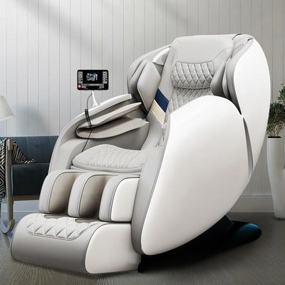 商用家具 電気マッサージチェア 黒灰 リクライニング スパサロン 設備 AI スマート 熱 全身マッサージ