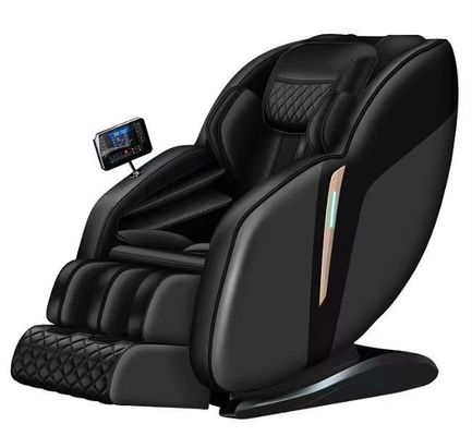 スマート電気全身マッサージ椅子 自動4Dマッサージ機 多機能家用医療 黒