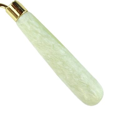 2024 トレンド顔ケア 天然Xiuyan Jade Guasha顔ロール 顔 ミニマッサージ グア・シャ スパ用美容器