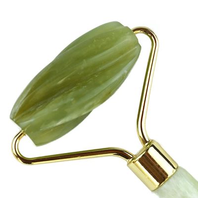 2024 トレンド顔ケア 天然Xiuyan Jade Guasha顔ロール 顔 ミニマッサージ グア・シャ スパ用美容器