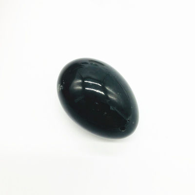 自然濃緑色 認定 中型 穴抜き ナイフライト 玉玉 ヨーニ 卵 40*30mm