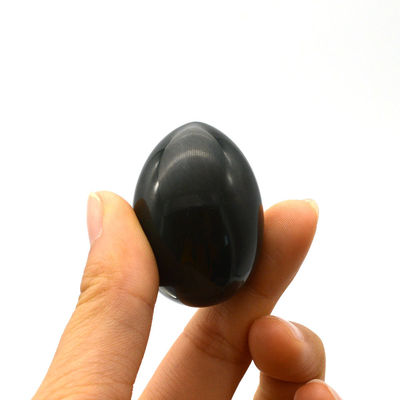 自然濃緑色 認定 中型 穴抜き ナイフライト 玉玉 ヨーニ 卵 40*30mm