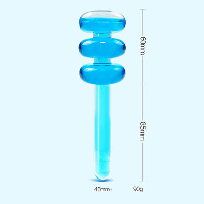 カボチャ形 美容氷球 顔 ローラー 冷却球 顔 首 眼球 皮膚ケア マッサージ ツール 腫れを減らす