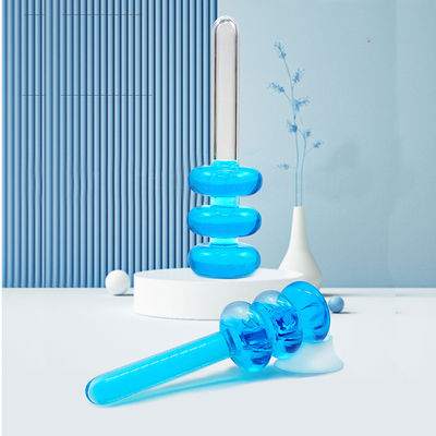 カボチャ形 美容氷球 顔 ローラー 冷却球 顔 首 眼球 皮膚ケア マッサージ ツール 腫れを減らす