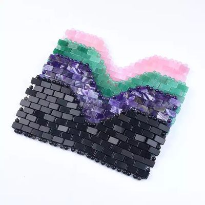 16*9cm 環境に優しい天然玉顔面膜とローズクォーツ顔面膜 美容用エッセンシャルダブルパック