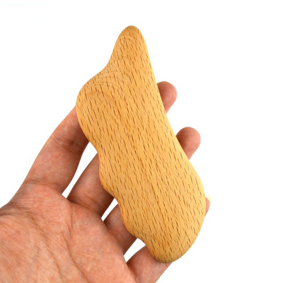 木製 グアシャ 身体 首 肩 脚 マッサージ ツール 18.5cm*8.5cm*2cm 個人 医療