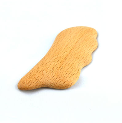 木製 グアシャ 身体 首 肩 脚 マッサージ ツール 18.5cm*8.5cm*2cm 個人 医療