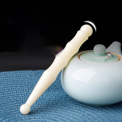 14.5cm 樹脂 顔マッサージとリンパ刺激ツールのためのダブルヘッド 針針棒