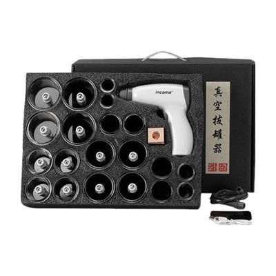 20点セット 電気グアシャ カップリング 吸気マッサージ器 身体マッサージ メリディアン トリートメント リラックスツール ABS素材