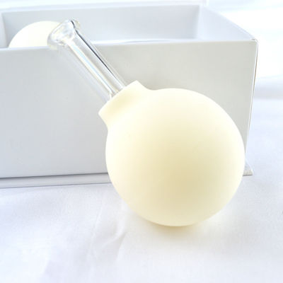 2023 到着 2 片 ガラス シリコン カップ セット マッサージ 真空 吸い込み カップ 顔用 ゴムと マッサージ ハンマー