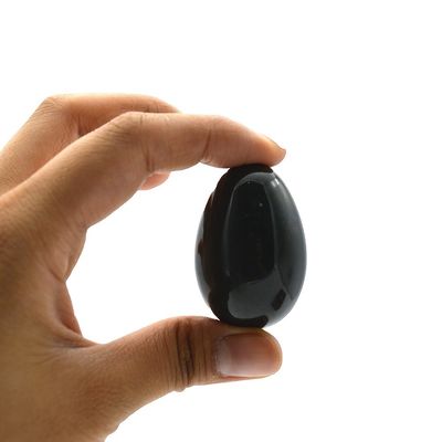 認証された緑色ネフライト 玉玉ヨニ 女性用卵 ケーゲル 43*30mm サイズで製造 地域特色