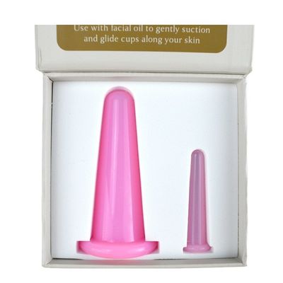 2PCS シリコンマッサージカップセット 抗セルライトと健康ケア パーソナルカップ 必須