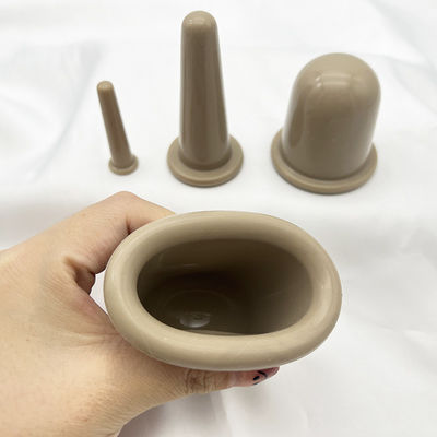 OEM/ODM 受付 4 PCS シリコン カップリング セット 顔 カップリング 治療 真空 マッサージ カップ