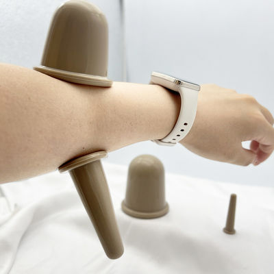 OEM/ODM 受付 4 PCS シリコン カップリング セット 顔 カップリング 治療 真空 マッサージ カップ