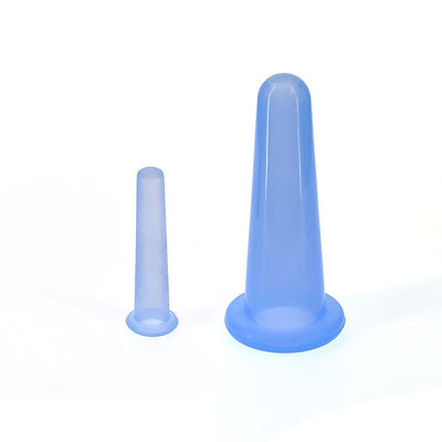 2Pcs シリコン カップ セット 医療 理学療法 マッサージ カップ 真空吸い込み カップ