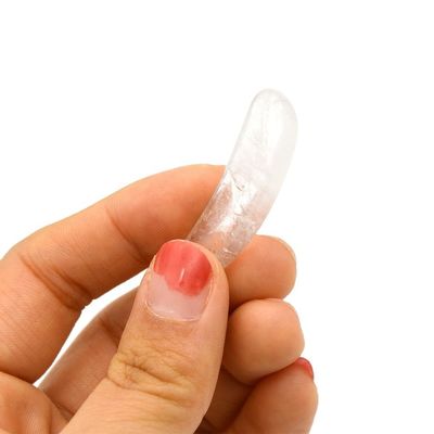 3.8*1.3*0.4cm 天然水晶眼クリーム スプーンスティック 眼部マッサージ用