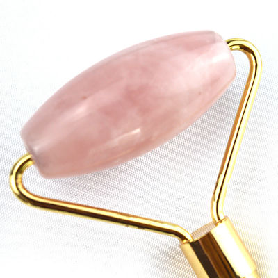 樹脂ローズクォーツ顔マッサージ機 抗老化と肌の若返しのためのジェードロール顔マッサージ機器