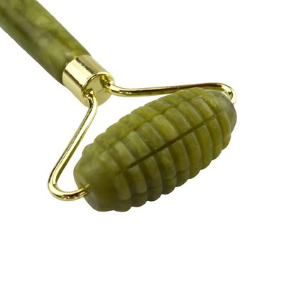 最高の売れ目 天然Xiuyan玉顔ロール 顔マッサージと美容のための100% 天然玉マッサージ機