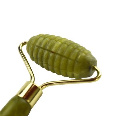 最高の売れ目 天然Xiuyan玉顔ロール 顔マッサージと美容のための100% 天然玉マッサージ機