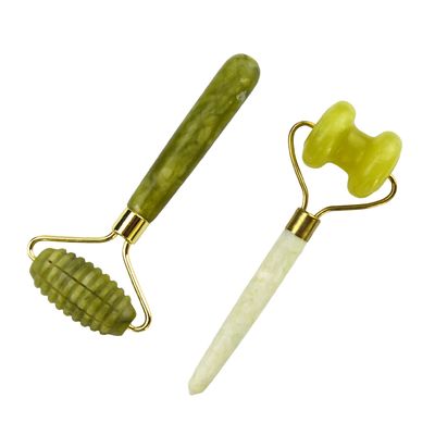 100% 天然ジャード 顔マッサージ用 マッサージ用 美容用品 肌のケア用 オーダーメイドロゴが利用可能