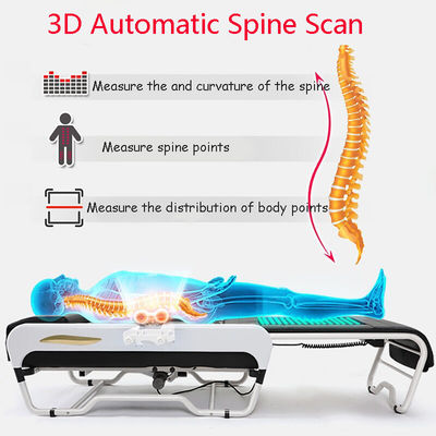 150 エネルギーストーンと3D スマートリフティング マッサージ ベッド 全身用 折りたたむV3 ツーマリンのジャード 暖かい理学療法 ベッド