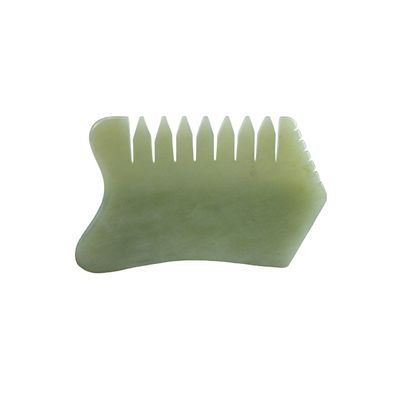 100% 天然のXiuyan Jade Comb 皮膚ケア マッサージツール SPA 治療 アクupuncture リラックス療法