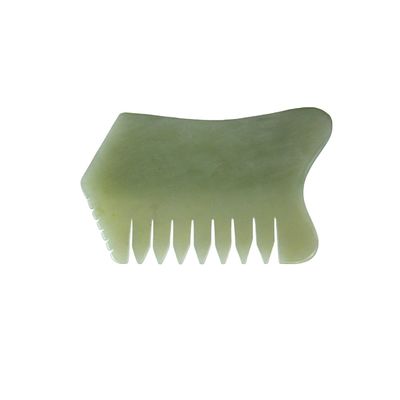 100% 天然のXiuyan Jade Comb 皮膚ケア マッサージツール SPA 治療 アクupuncture リラックス療法