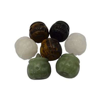 彫刻 テクニック 天然 結晶 半貴重 石 彫刻 玉ねぎ ハロウィーン の 飾り に ぴったり に 彫り た