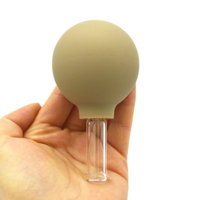 高さ96mm 顔の安全で効果的な治療のために,中国の伝統的なガラスカップリング マッサージ療法 真空カップリングマシン