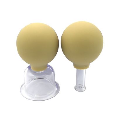 高さ96mm 中国 伝統的なガラス カップリング マッサージ 治療 バキュム カップリング 機器 セット キット 背 肩 脚 体