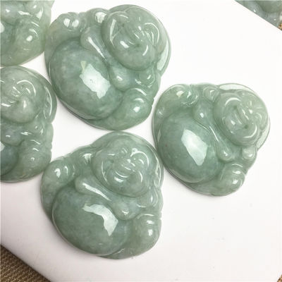 飾り玉仏像彫り ネックレス 笑う仏像 オンライン