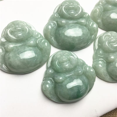 飾り玉仏像彫り ネックレス 笑う仏像 オンライン
