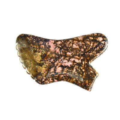 オーダーメイドロドナイト石 グアシャツール ピンクとブラック 首/肩/背中/足の緩和のための顔マッサージ機