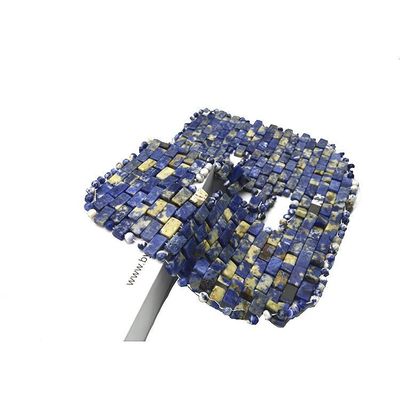 アメチスト・ジャード・ローラー 天然ブルー・ドット・ストーン 顔面マスク 抗老化 熱冷療法 顔のケアツール