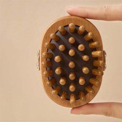 マッサージ エリア 全身 木造体 メリディアン マッサージ ブラシ グア・シャ マッサージ ブラシ エアバッグ付き スカルプ マッサージ ブラシ