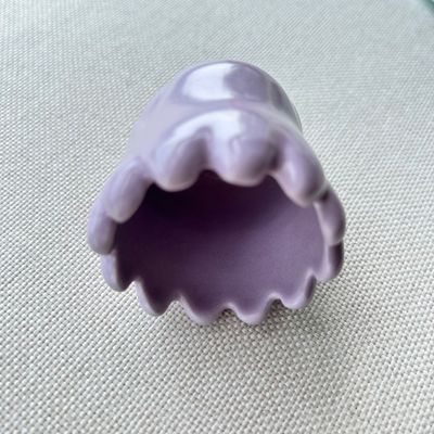 パーソナルロゴ ホワイト セラミック 頭皮 マッサージ パープル グアシャ ポルセラン 皮膚ケア ストーン グアシャ