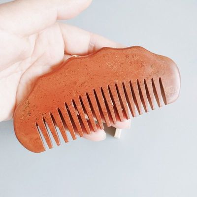 頭 Gua Sha マッサージ ツール 頭皮 メリディアン ドレージング 休憩とリバイタライゼーションのためのコンクリート