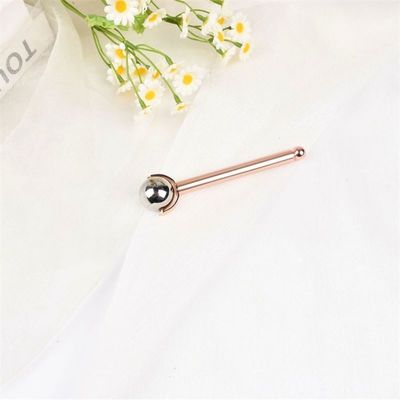 パーソナライズド ロゴ 提供 亜鉛合金 顔 痩身器 メタル 顔 マッサージ ロール 抗しびれ 皮膚ケア 美容器
