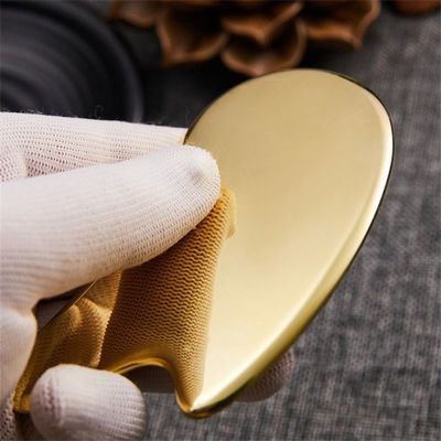 証明書 はい オーダーメイド ロゴ 提供 銅 顔 マッサージ 板 ツール ブラス スクラッピング マッサージ マッサージ ツール フェイス マッサージ ツール