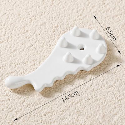 顔と身体のマッサージのためのセラミックグアシャコンベの癒しの力を体験します 全身ユニバーサルスクレイピングボード