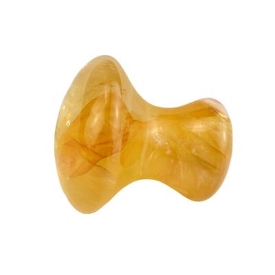 黄色いシトリンキノコ Gua Sha 顔マッサージツール キノコ形 格安で