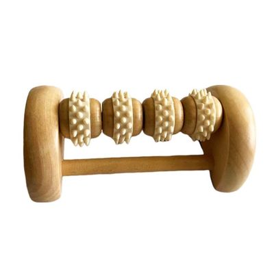 足の痛みや脚筋炎を標的とする TheraFlow Foot Roller ポータブルフットマッサージ機