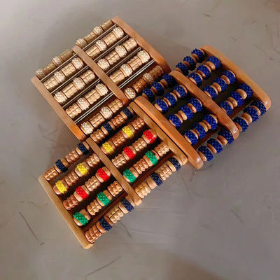 身体マッサージ器 中国製 木製 足のマッサージ モデル ロール 医療用 足の浴場 マッサージ器 血液循環 マッサージ器