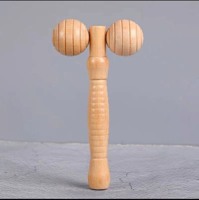 パーソナライズドロゴ  Masaj 製品 ビューティ パーソナルケア 製品 木 ビューティ スパ スキンリフティング 3D フェイス ロール マッサージ スティック