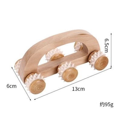 家庭用 6 輪 固木 ローラー マッサージ トラール 手動付き ガーシャ 身体 保健 ツール 休憩 美容 マッサージ 身体 マッサージ