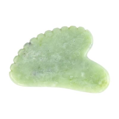 天然石のスクラッピングツールとプライベートレーベルのXiuyan Jade Green Guashaで全身マッサージの恩恵を体験してください
