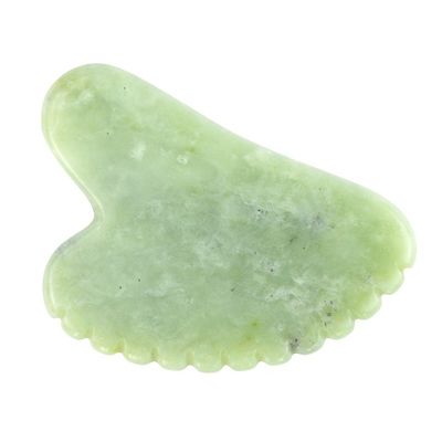 天然石のスクラッピングツールとプライベートレーベルのXiuyan Jade Green Guashaで全身マッサージの恩恵を体験してください