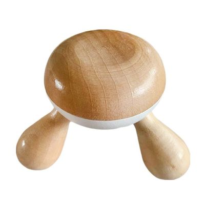 筋肉のリラックスと髪ケアのための3フィート木質グアシャ頭皮マッサージ器