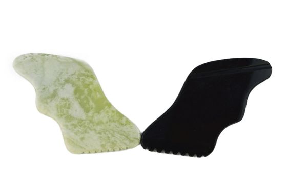 パーソナライズド ロゴ トレンド 商品 形 パーソナライズド Xiuyan Jade Gua Sha マッサージ ツール